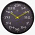Nextime Maths Black Wall Clock NT125