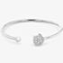Tommy Hilfiger Stainless Steel Crystal Open Bangle 2780570