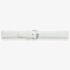 Darlena Lulworth White Leather Silver Buckle Watch Strap 1209