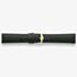 Darlena Chester Black Leather Gold Buckle Watch Strap 1203