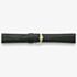 Darlena Huntingdon Black Leather Gold Buckle Watch Strap 1205