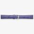 Darlena Lulworth Purple Leather Silver Buckle Watch Strap 1209