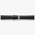 Darlena Lulworth Black Leather Silver Buckle Watch Strap 1209
