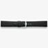 Darlena York Black Anti Allergy Leather Watch Strap LS1302 BLK SS