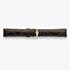 Darlena Tewkesbury Brown Crocodile Leather Watch Strap LS1355 BRN Y