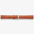 Darlena Lulworth Light Brown Leather Silver Buckle Watch Strap 1209W