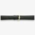 Darlena Richmond Black Leather Gold Buckle Watch Strap 1306