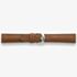 Darlena Woking Brown Leather Silver Buckle Watch Strap 1371