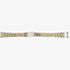 Darlena Two Tone Centre Clasp 14mm Bracelet Watch Strap WB88563/14