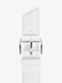 HIRSCH Princess Medium White Leather Watch Strap 02628101-2
