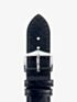 HIRSCH Highland Medium Black Leather Watch Strap 04302150-2