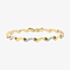 9ct Two-Tone Gold 19cm Diamond-Cut Wave Bracelet 2.26.8162