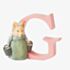 Peter Rabbit Decorative Aunt Pettitoes Letter G A4999