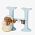 Peter Rabbit Decorative Mrs Tiggy Winkle Letter H A5000