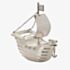  Bambino Pirate Ship Moneybox CG273