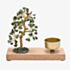 Serenity Jade Green Gemstone Tree Tea Light Candle Holder SP3470