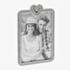 Silver Rope Heart 4x6 Photo Frame 357050