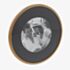 Gold Curve Round 4X4 Photo Frame 353753