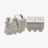 Bambino Silver First Tooth/Curl Train Money Box Gift CG404