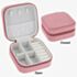 Pink Square Velvet Jewellery Box 359995