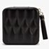 WOLF Caroline Black Zip Travel Jewellery Case 329971