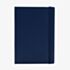 Navy Blue Faux Leather Notebook NON1092