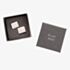 Amore Chrome Plated Best Man Cufflinks AM134