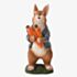 Country Living Rabbit With Carrots Figurine CL433