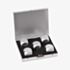 Mad Man Silver Brushed Stainless Steel Dice Set Gift HM2190