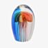 Glass Orange Jellyfish Paperweight 69729