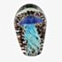 Glass Blue Jellyfish Paperweight 68931
