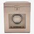 WOLF Palermo Rose Gold Single Winder With Jewellery Storage 213716