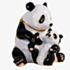 Treasured Trinkets Panda And Baby Trinket Box 15638