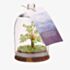 Miniature Peridot Crystal Dome Tree Ornament SP3393