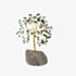 Small Green Gemstone Tree Luck Ornament SP3319