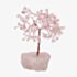Small Rose Quartz Gemstone Tree Love Ornament SP3321