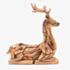  Sitting Deer Figurine NC1269