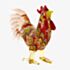Glass Rooster Figurine 63207