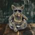 Animals With Attitude Dog Chilling Ornament LP75816A
