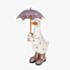 Polka Dot Brolly Duck Lilac Small Figurine 295603