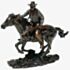 Bronze Cowboy Riding Figurine 70117