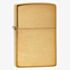 Zippo Armor Brushed Brass Lighter 168-000018
