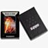 Zippo Matte Black American Football Design Lighter 46381