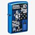 Zippo Original Stormtrooper Collage Blue Polish Lighter 20446-125183