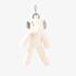 Ellie The Elephant Cream Plush Keyring SOF154