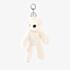 Lola The Bear Cream Plush Keyring SOF150