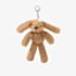 Cookie The Bunny Dark Brown Plush Keyring SOF142