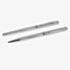 Stratton Two-Tone Silver Rollerball & Fountain Pen Set ST1006