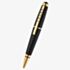 Cross Edge Matte Black Lacquer & Gold Selectip Rollerball Pen AT0555-20