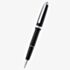 Cross Lume Obsidian Black & Chrome Ballpoint Pen AT0802-1